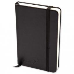 Silvine Executive Softfeel Notebook A4 Black