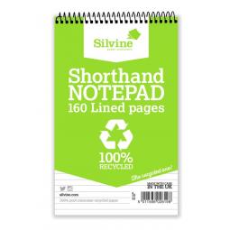 Silvine Recycled Shorthand Notebook Pack of 12