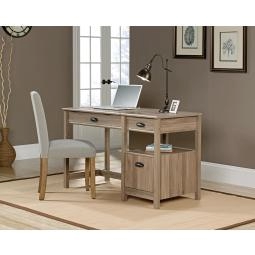Ergonomic Sit Stand Home Office Desk Salt Oak - 5422379