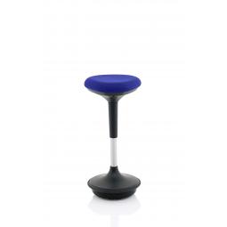 Sitall Deluxe Visitor Stool Bespoke Seat Stevia Blue KCUP1553