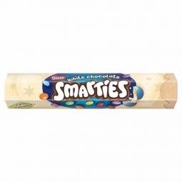 Smarties White Chocolate Giant Hex Tube 120g 12555349