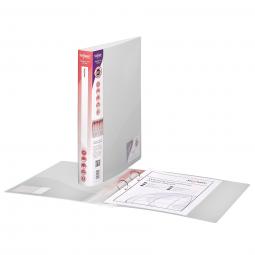 Snopake Superline Ring Binder 2-Ring 25mm A4 Clear Pack of 10