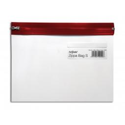 Snopake Zippa Bag A5 Red (Pack 25)