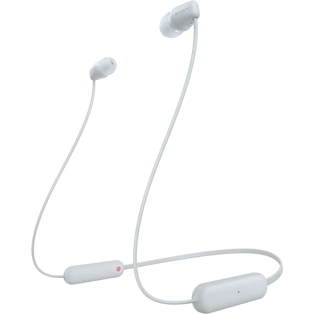 Sony WI-C100 Headset Wireless In-ear Calls Music Bluetooth White