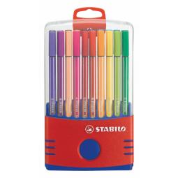 Stabilo Point 68 Fibre Tip Pen Assorted Pack of 20