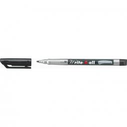 Stabilo Write-4-All 1.0mm Medium Tip Permanent Marker Pen Black Pack of 10