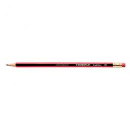 Staedtler 112 Tradition HB Pencil Rubber Tip Pack of 12