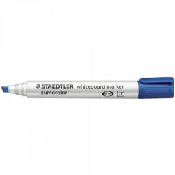 Staedtler Whiteboard Marker Blue Chisel Pack of 10