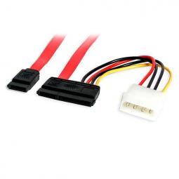 StarTech 18in SATA Data Cable with LP4 Adapter