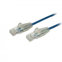 Startech 0.5m Blue Slim CAT6 GbE Patch Cable