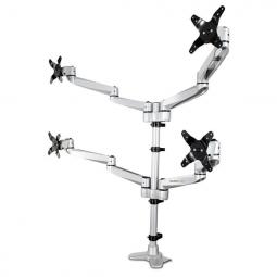 Startech Up to 27in Quad Monitor Mount Silver