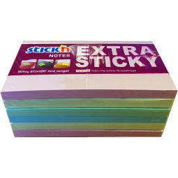 Stickn Extra Sticky 76x7127mm Pastel Assorted Pack of 6