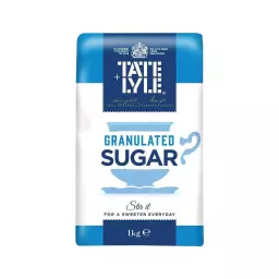 Tate & Lyle Granulated White Sugar 1Kg Bag  - 0403426