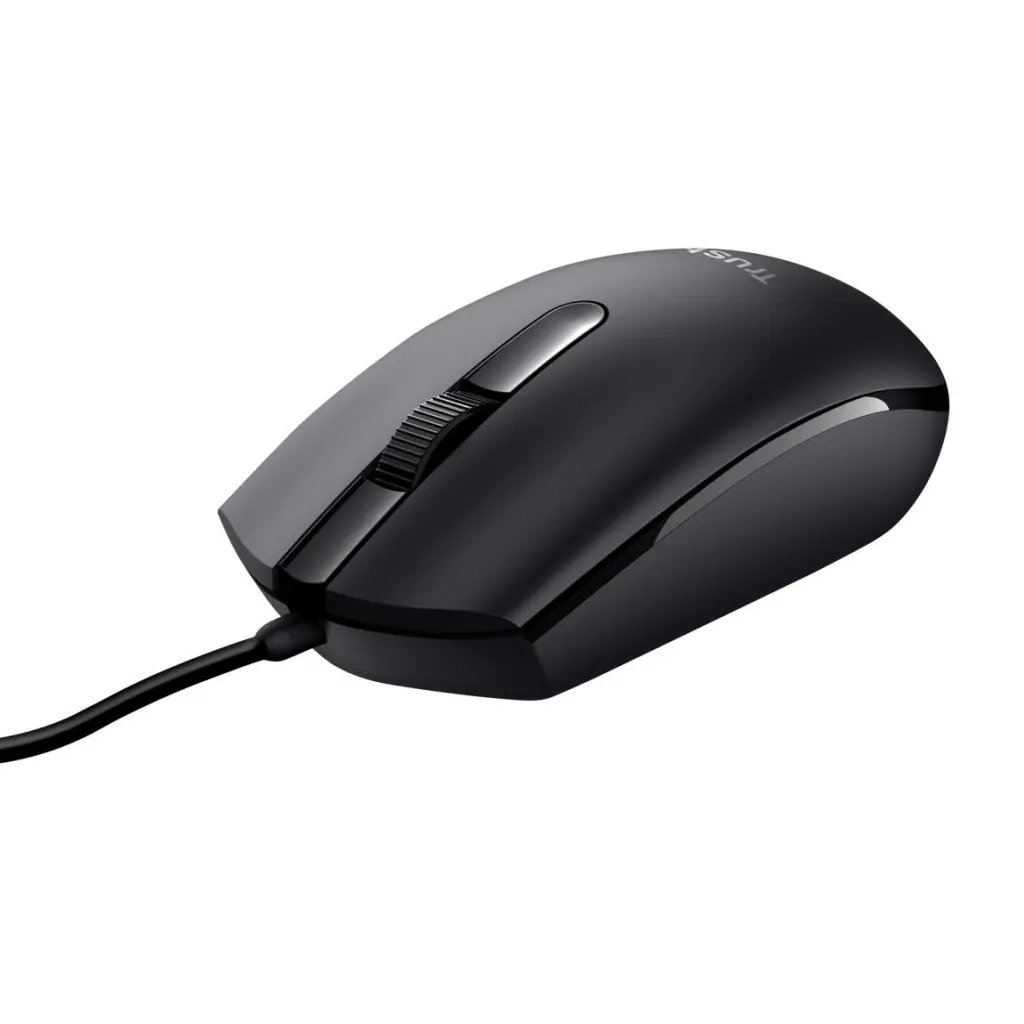 Trust TM-101 1200 DPI Ambidextrous USB-A Wired Optical Eco Mouse