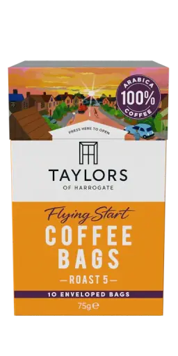 Taylors of Harrogate Flying Start Coffee Bags (Pack 10) 0403542