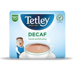 Tetley Tea Bags Decaffeinated High Quality Pack of 160