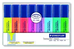 StaedtlerTextsurfer 364 Highlighter Classic Assorted Colours (Pack 6 + 2 Free) - 364 A C8