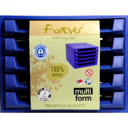 The Box Forever 5 Open Drawers A4+ Cobalt Blue 221101D