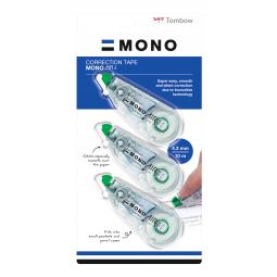 Tombow Mono Air Correction Tape 4.mm x 10m Pack of 2+1 free