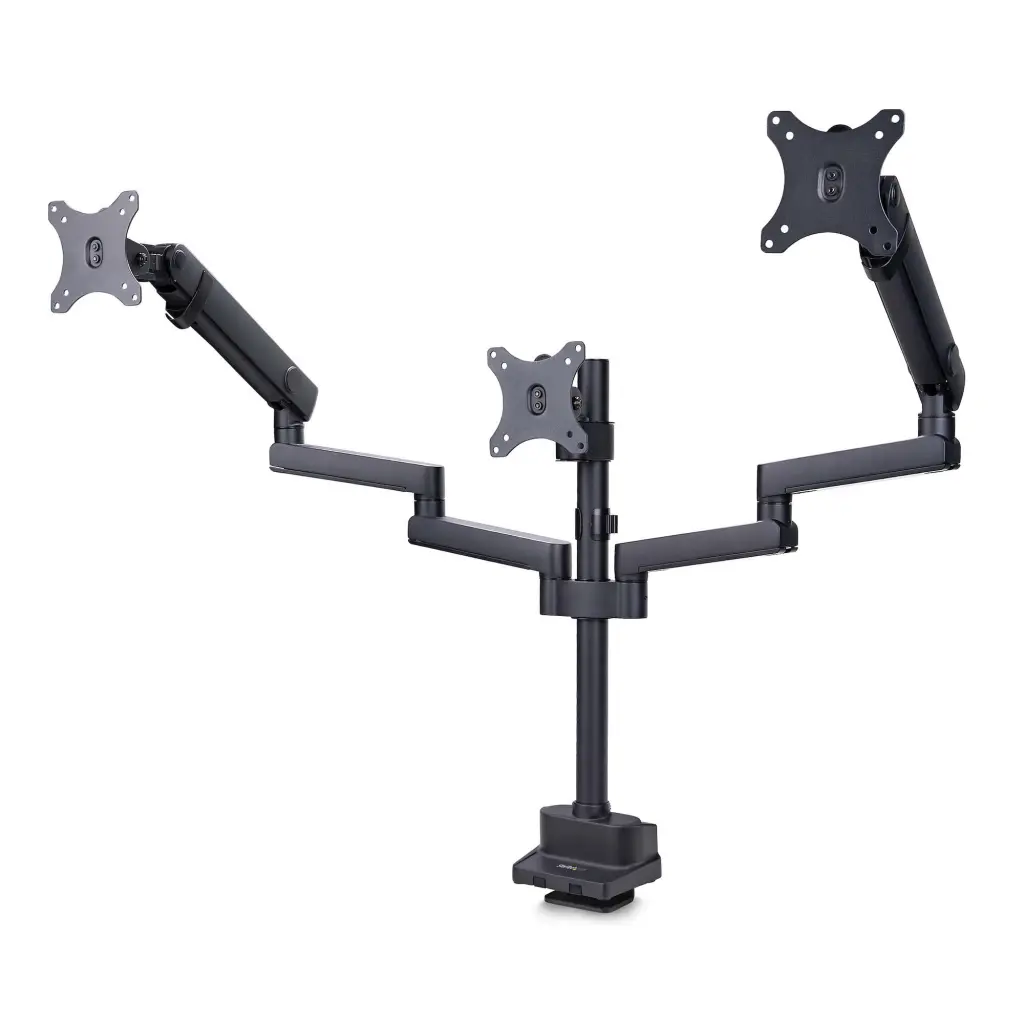 Startech.com Triple Monitor Desk Mount for 3x 27in Screens Spring Assisted