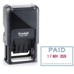 Trodat Eco Paid Dater Stamp 4750L2 