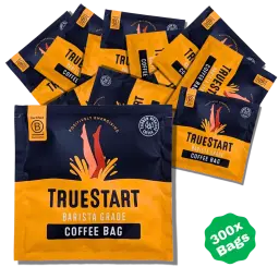 TrueStart Coffee Individually Wrapped Coffee Bags (Pack 300) - COFEC300BULK