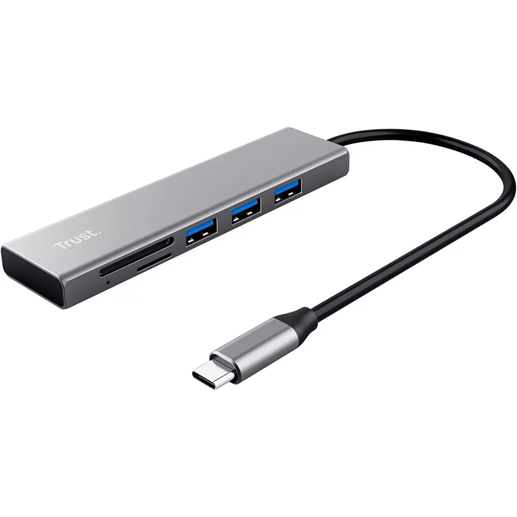 Trust Fast USB-C Hub and Card Reader