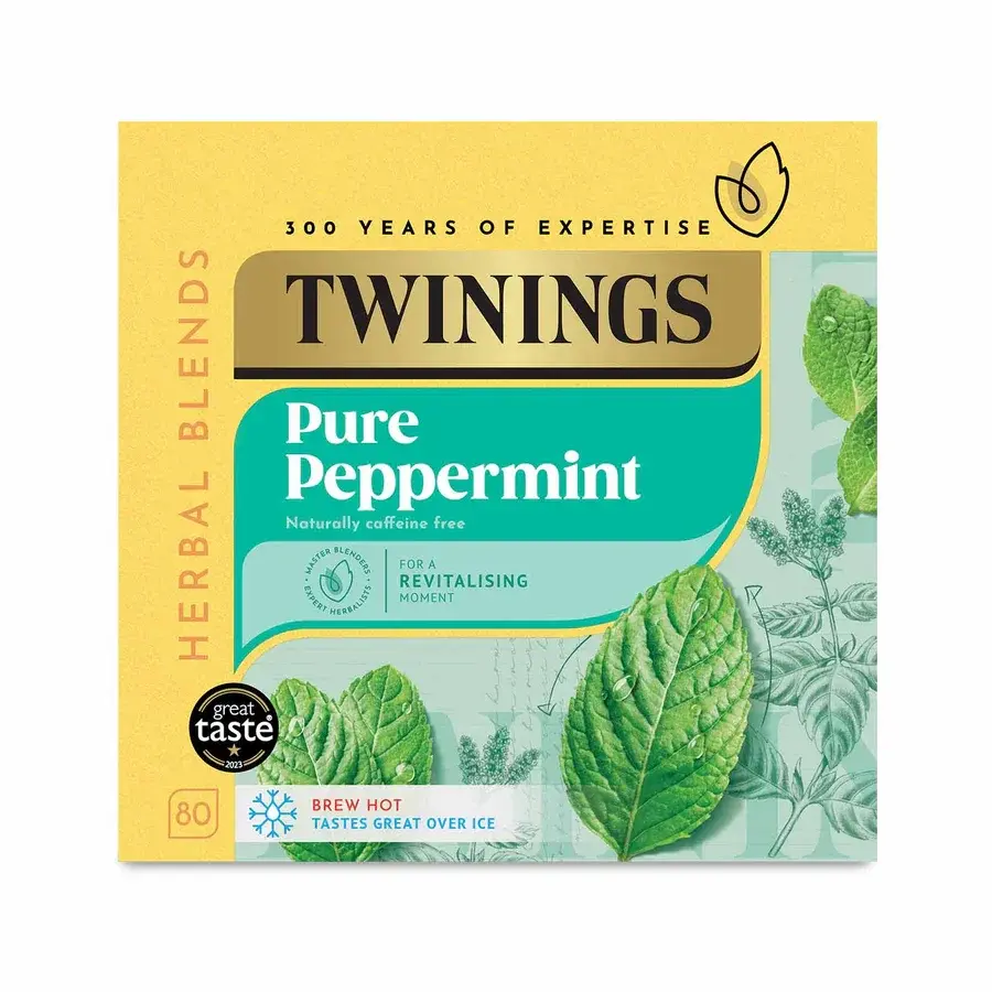 Twinings Peppermint Loose Bags (Pack 80) - 0403323