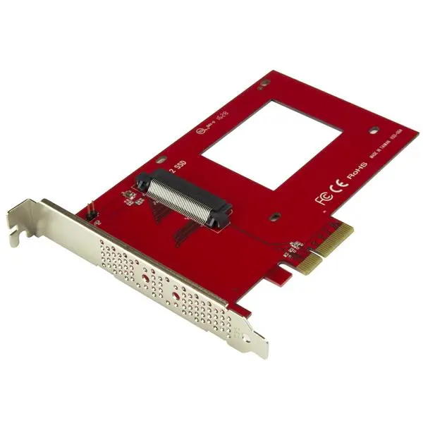 StarTech.com U.2 to PCIe Adapter 2.5 U.2 NVMe SSD