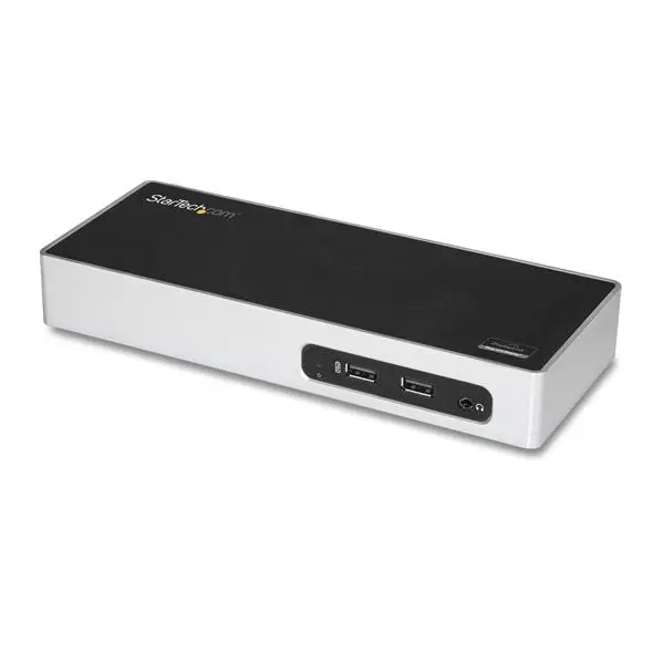 StarTech.com USB 3 Dual Monitor Dock HDMI DVI VGA