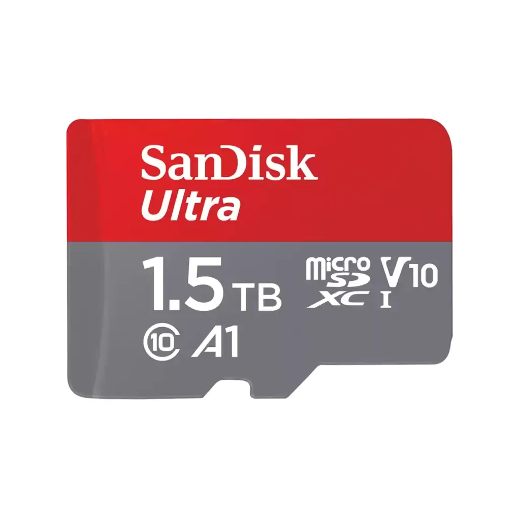 SanDisk Ultra 1.5TB UHS-I Class 10 MicroSDXC Memory Card and Adapter