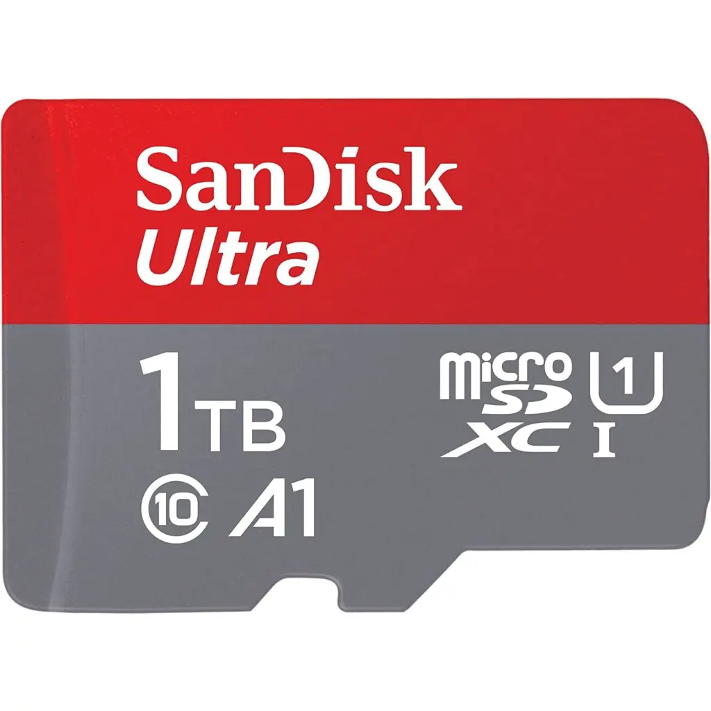 SanDisk Ultra 1TB MicroSDXC UHS-I Class 10 Memory Card