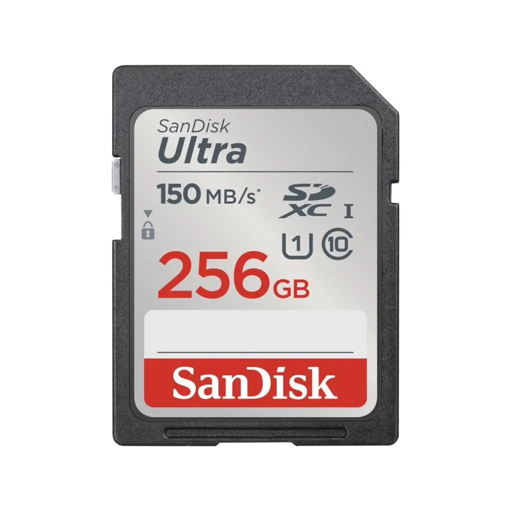 SanDisk Ultra 256GB SDXC UHS-I Class 10 Memory Card