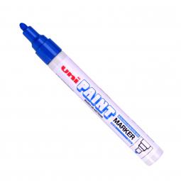 Uni Paint Marker Medium Bullet Tip Blue Pack of 12
