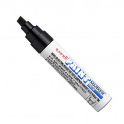 Uni Paint Marker PX-30 Broad Chisel Tip Black Pack of 6