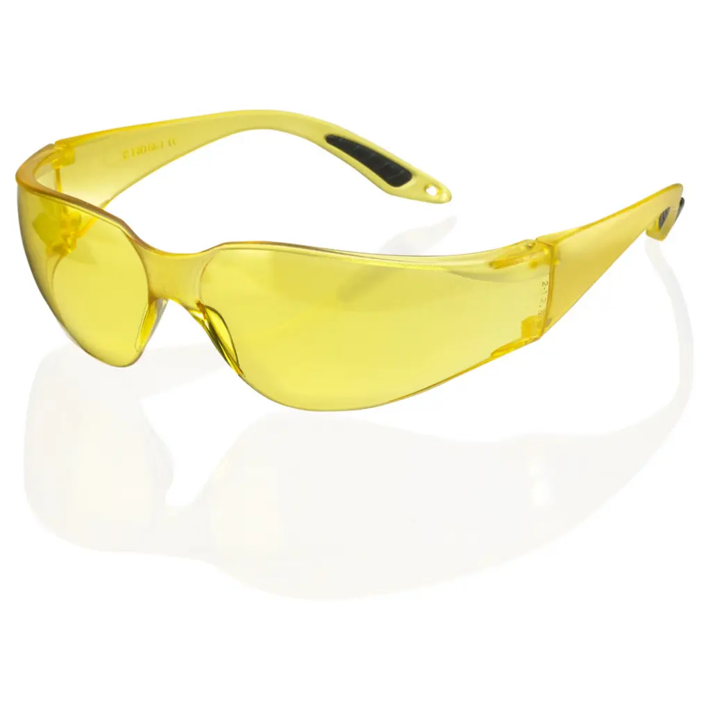 Beeswift Vegas Safety Spectacles Yellow Lens (Pack 1) - BBVSS2Y