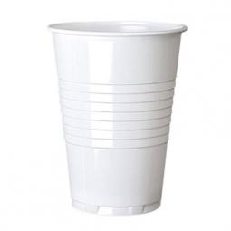 ValueX 7oz Tall Plastic Vending Cups White Pack 100