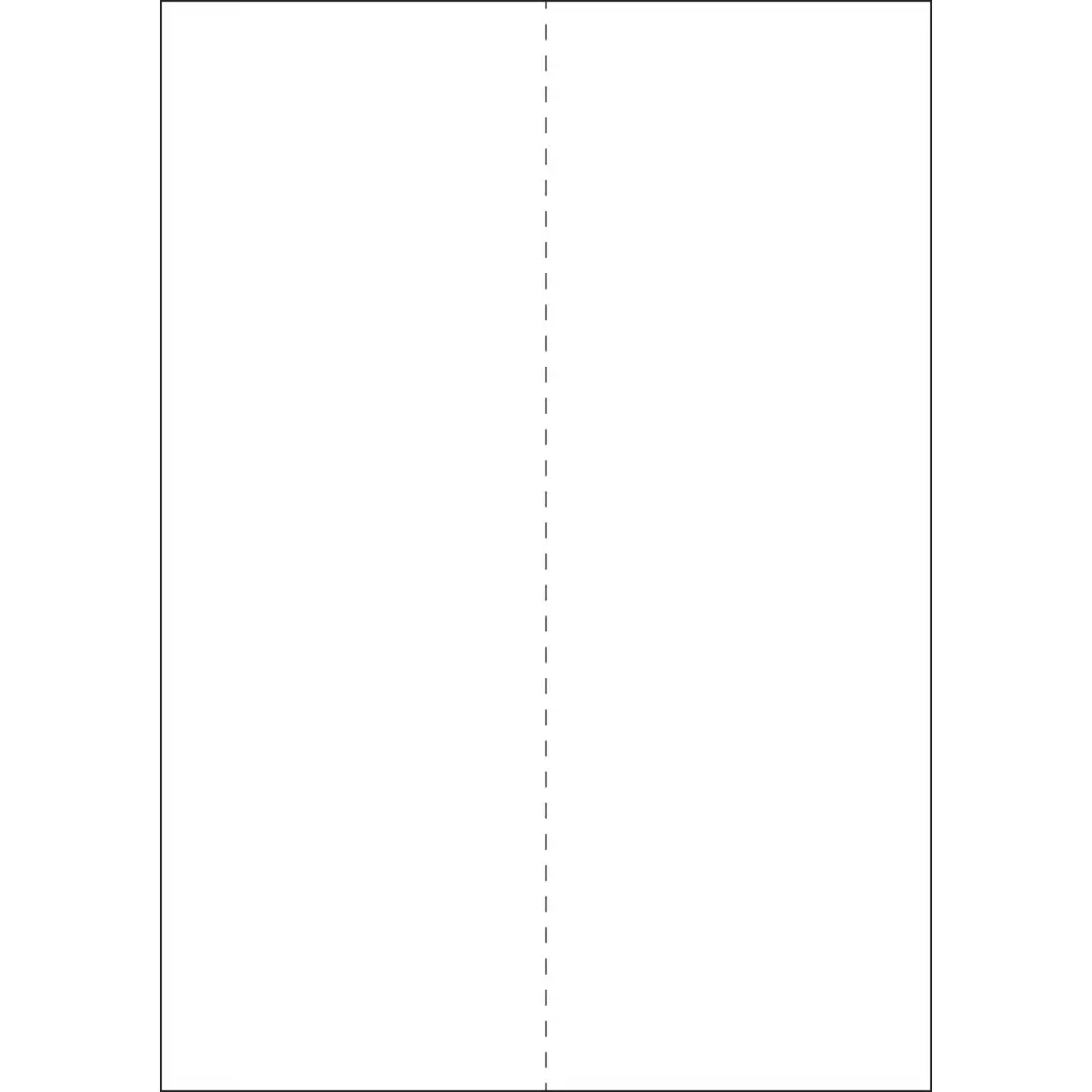 ValueX A4 Labels 210 x 297mm 1 Per Sheet Pack of 100