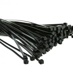 ValueX Cable Ties 200mm x 4.8mm Black Pack of 100