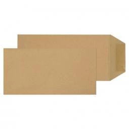 ValueX DL Envelopes Pocket Gummed Manilla 80gsm (Pack 500) - 23780