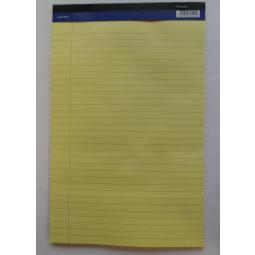 ValueX Executive Pad Headbound A4 Yellow Paper Pack 10
