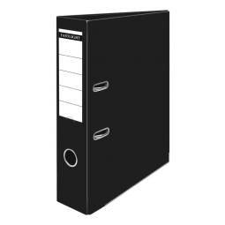 ValueX Lever Arch File Polypropylene Foolscap 70mm Black (Pack 10)