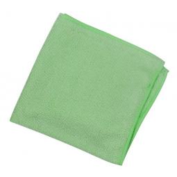 ValueX Microfibre Cloth 38 x 38cm Green (Pack 10) 0707026