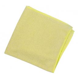 ValueX Microfibre Cloth 38 x 38cm Yellow (Pack 10) 0707038
