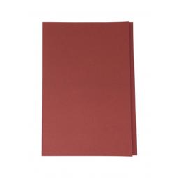 ValueX Square Cut Folder Manilla Foolscap 180gsm Red (Pack 100)