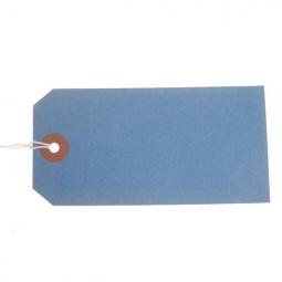 ValueX Strung Tag 120x60mm Blue Pack1000