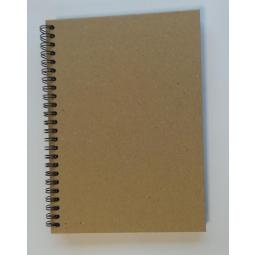 ValueX Wirebound Hard Cover Noteboook Recycled A5 160 Pages Pack 5