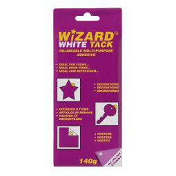 ValueX Wizard 140g Reusable Sticky Tack Adhesive White.