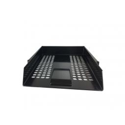 Value Deflecto Letter Tray Black CP043YTBLK