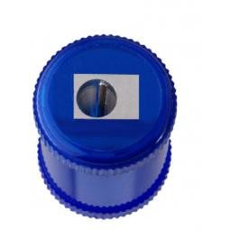Value Ikon 1 Hole Barrel Sharpener Blue Pack of 10